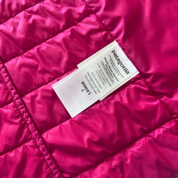 Patagonia Kai Lee Parka Long Puffer Style Jacket Women’s Size Small Pink - Picture 14 of 14